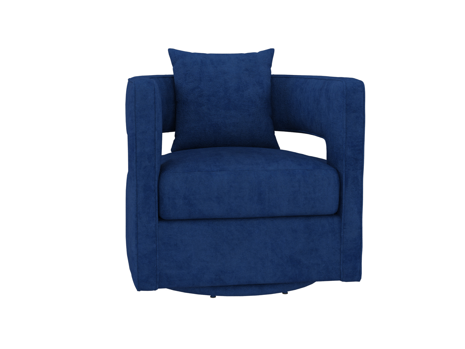 Kennedy Velvet Swivel Accent Chair TOV Furniture