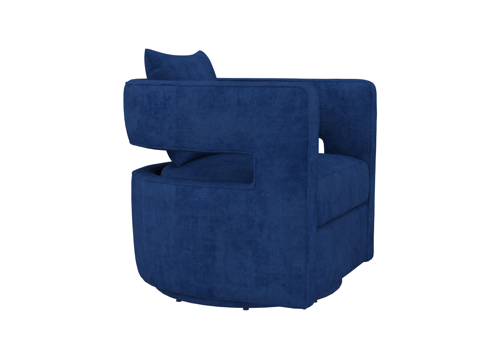 Kennedy Performance Velvet Swivel Accent Chair | TOV Furniture